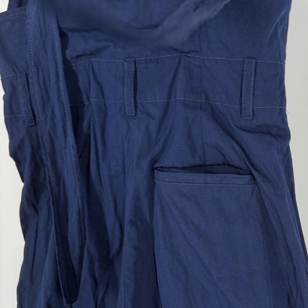HOPE Stockholm Match Wide Leg Cropped Jumpsuit in Navy | Size 36 / Small - Picture 7 of 9